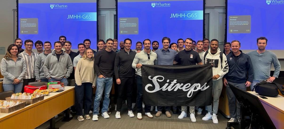 Sitreps at Wharton